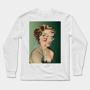 Leader Of Fashion - Surreal/Collage Art Long Sleeve T-Shirt